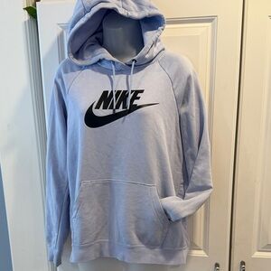 Nike Sky Blue Pullover Hoodie M